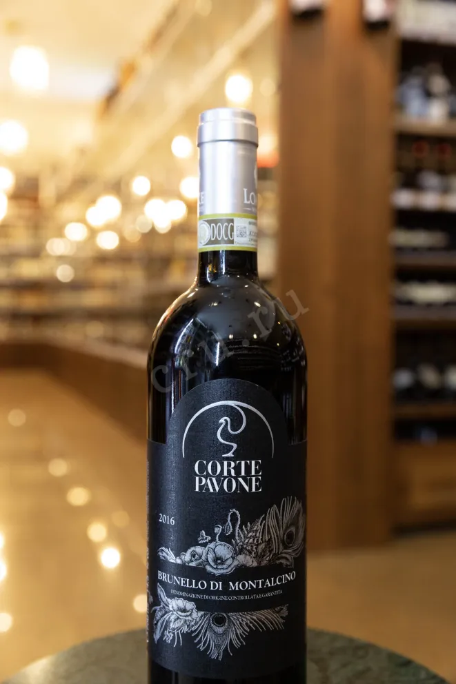 В магазине Крю Профи Corte Pavone Brunello di Montalcino 2016 0.75 л