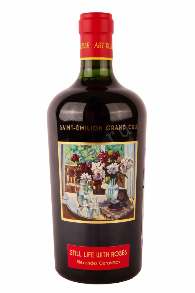 Вино Chateau La Grace Dieu des Prieurs Art Russe Saint-Emilion Grand Cru in gift box 2016 0.75 л