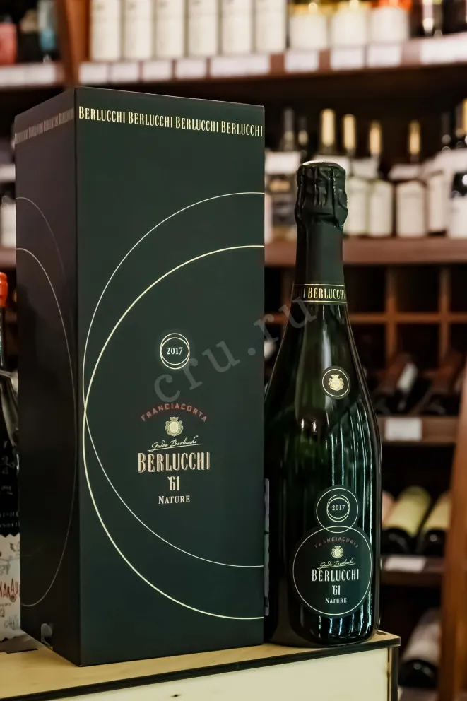 В магазине Крю Профи Berlucchi 61 Franciacorta Nature gift box 0.75 л