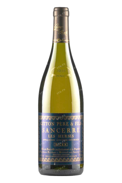 Вино Gitton Pere & Fils Sancerre Blanc Les Herses 2014 0.75 л
