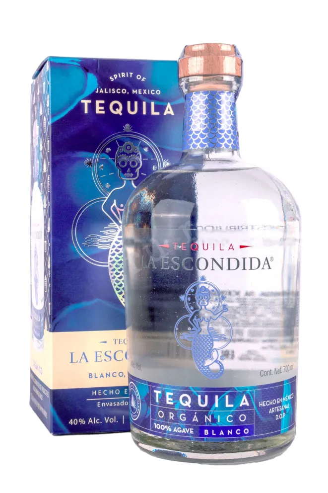 Текила La Escondida Blanco in gift box  0.7 л