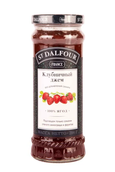 Джем St.Dalfour Strawberry Jam 284 g