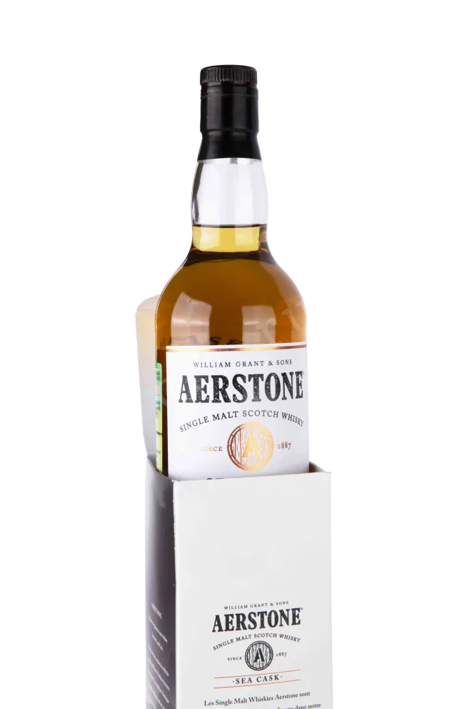 В подарочной коробке Aerstone Sea Cask 10 years in gift box 0.7 л