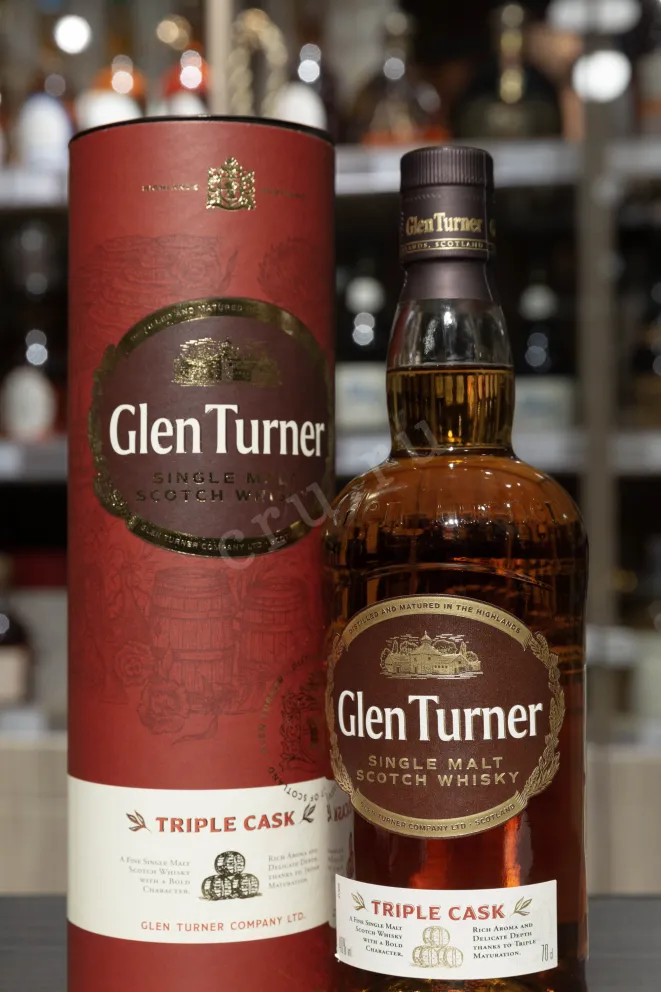 В магазине Крю Профи Glen Turner Triple Cask Single Malt in tube 0.7 л
