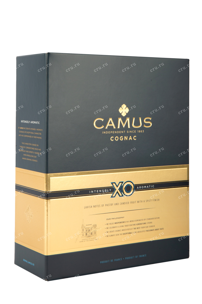 Подарочная коробка коньяка Camus X.O. 0,5