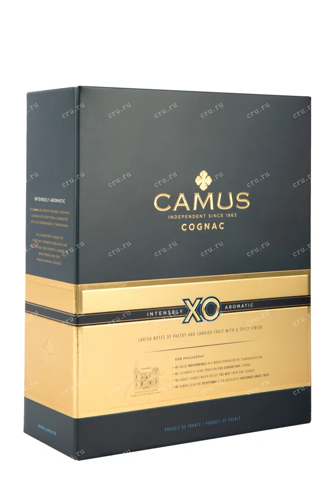 Подарочная коробка коньяка Camus X.O. 0,5