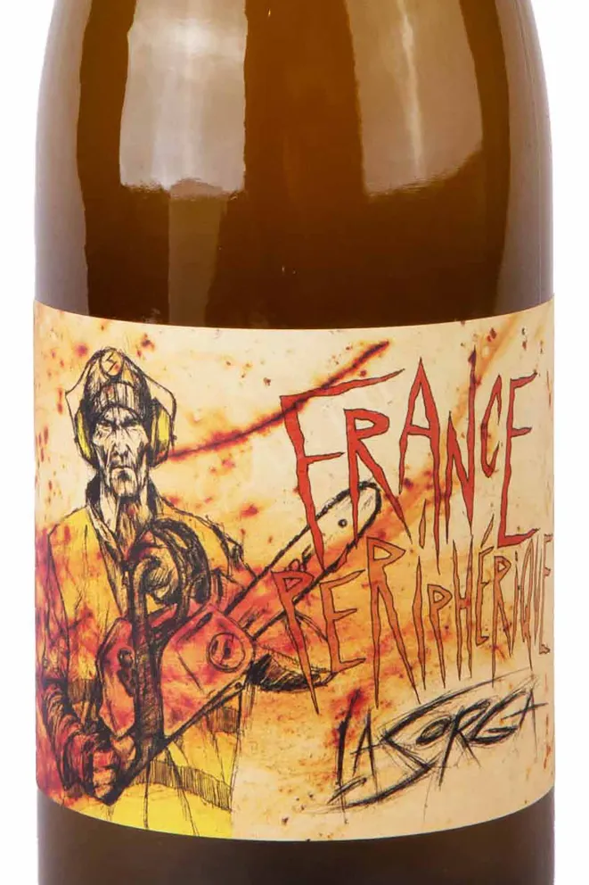 Этикетка La Sorga France Peripherique 2021 0.75 л