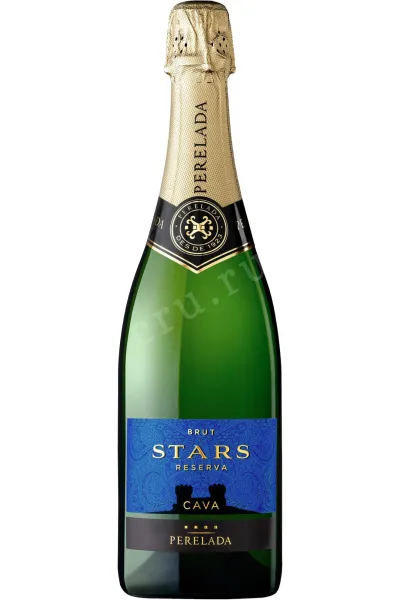 Игристое вино Perelada Stars Reserva Brut Nature Cava DO  0.75 л