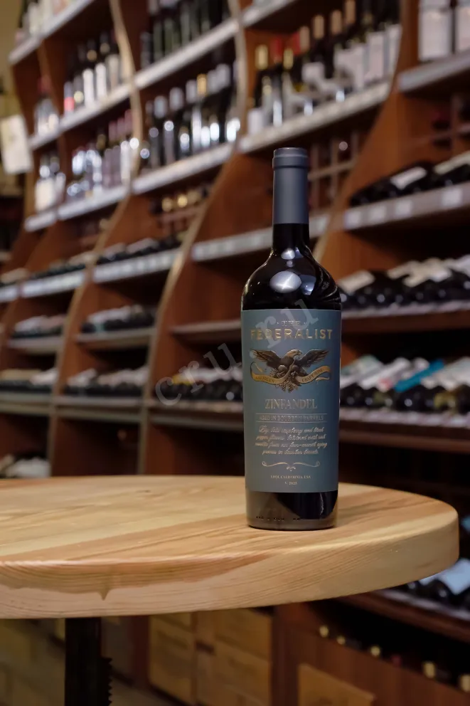 Пробка The Federalist Zinfandel Lodi Bourbon Barrels 2023 0.75 л