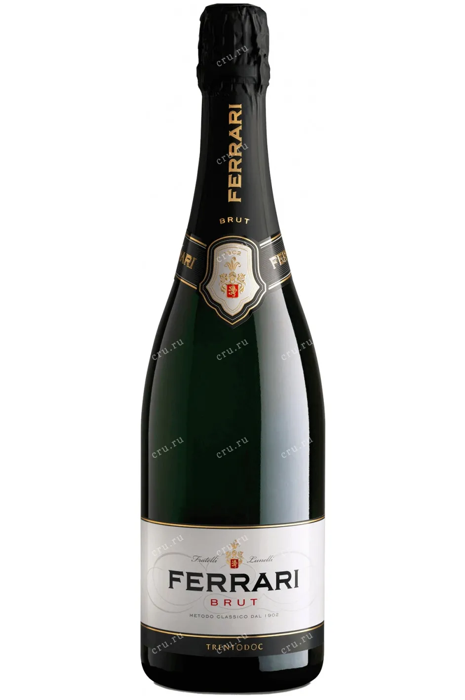 Фото — Игристое вино Ferrari Brut Trento  0.75 л