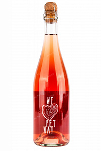 Игристое вино We Pet Nat Rose Brut 2020 0.75 л