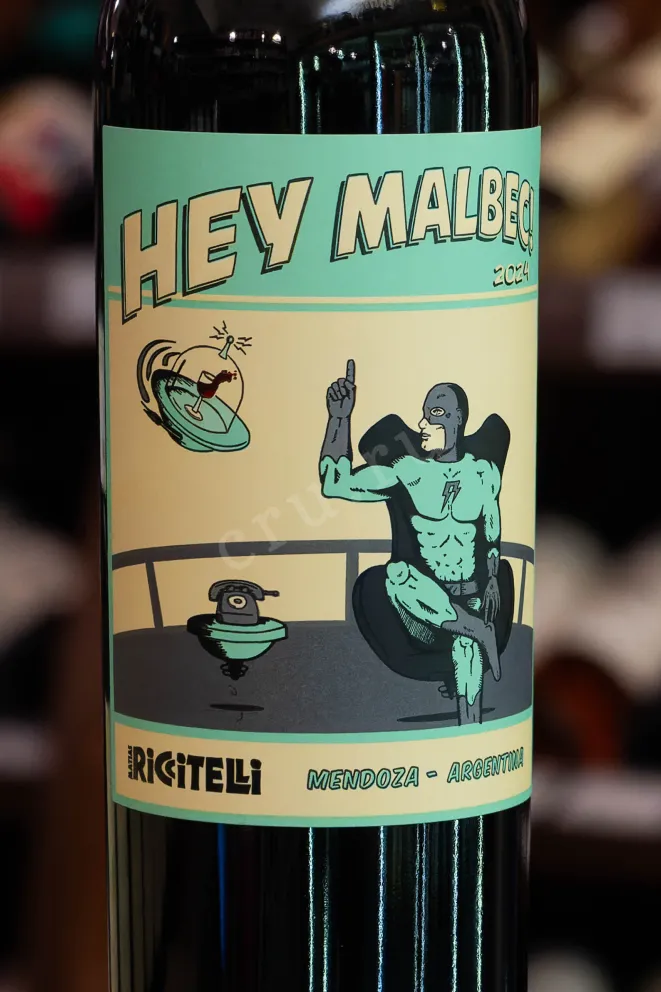 В магазине Крю Профи Matías Riccitelli Hey Malbec 2024 0.75 л
