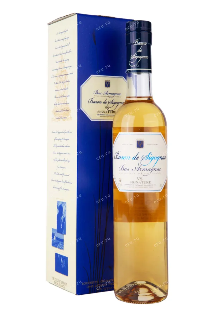 Арманьяк Baron de Sigognac VS Signature  0.5 л