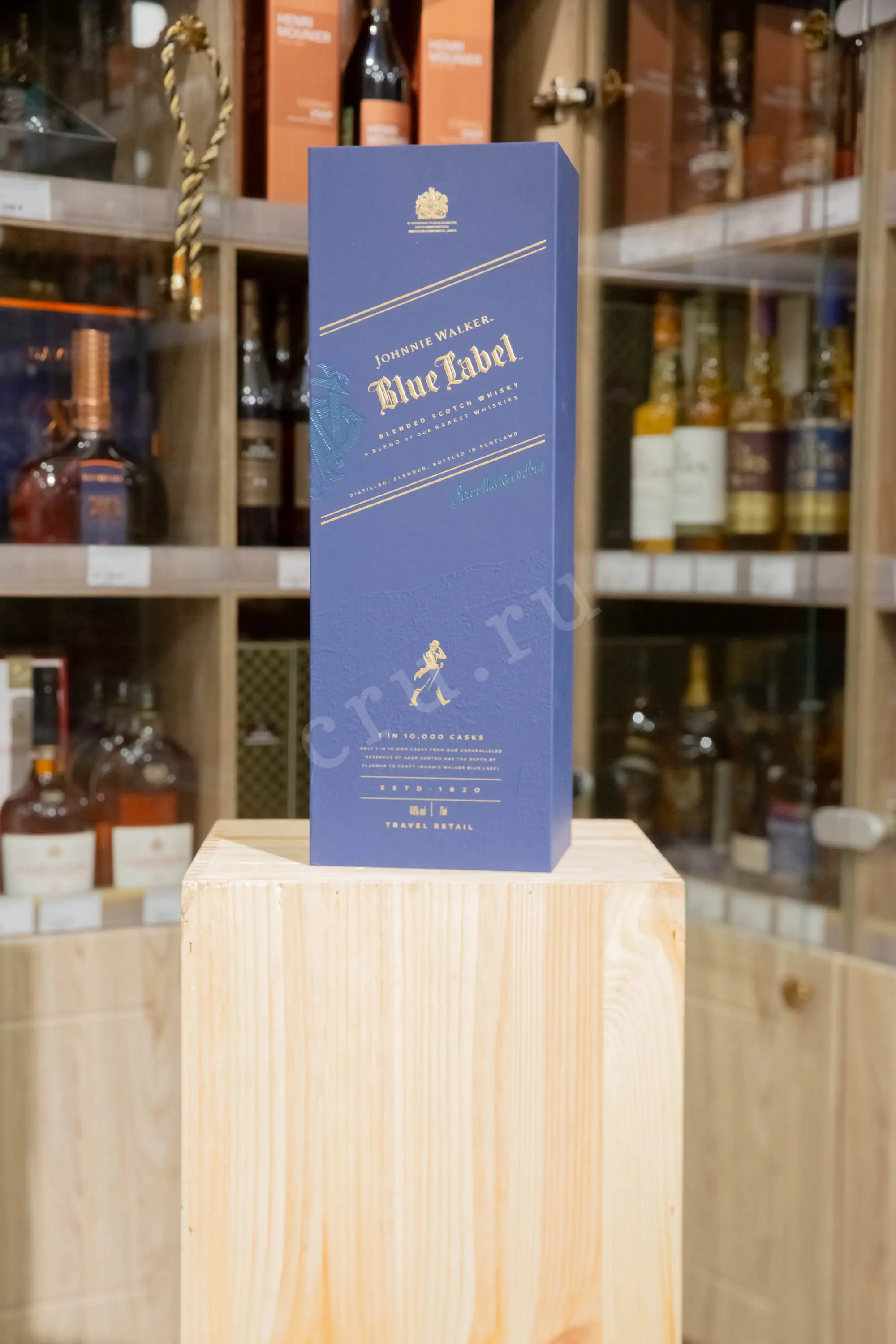 Johnnie Walker Blue Label in gift box 0.75 л купить - Шотландский