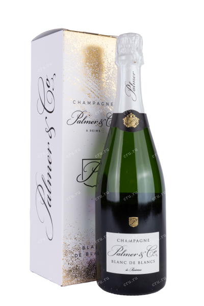 Шампанское Champagne Palmer & Co Blanc de Blancs gift box  0.75 л