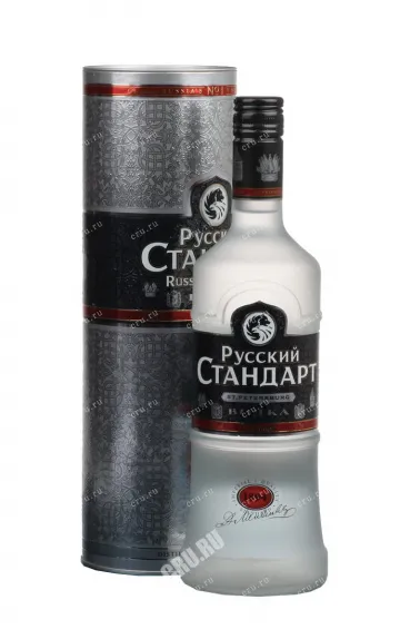 Фото — Водка Русский Стандарт в п/у  0.75 л
