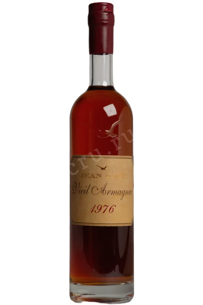 Бутылка Jean Cave Vieil Armagnac 1976 AOC wooden box 1976 0.7 л
