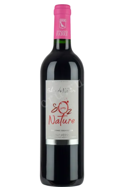 Вино Chateau Lamothe-Cissac Fabre de Nature Sans SO2 Haut-Medoc 2020 0.75 л