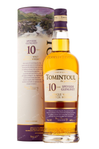 Виски Tomintoul Speyside Glenlivet 10 years  0.7 л