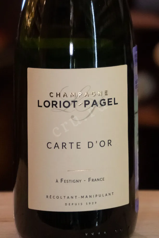 В магазине Крю Профи Loriot-Pagel Carte d'Or Extra Brut 2020 0.375 л