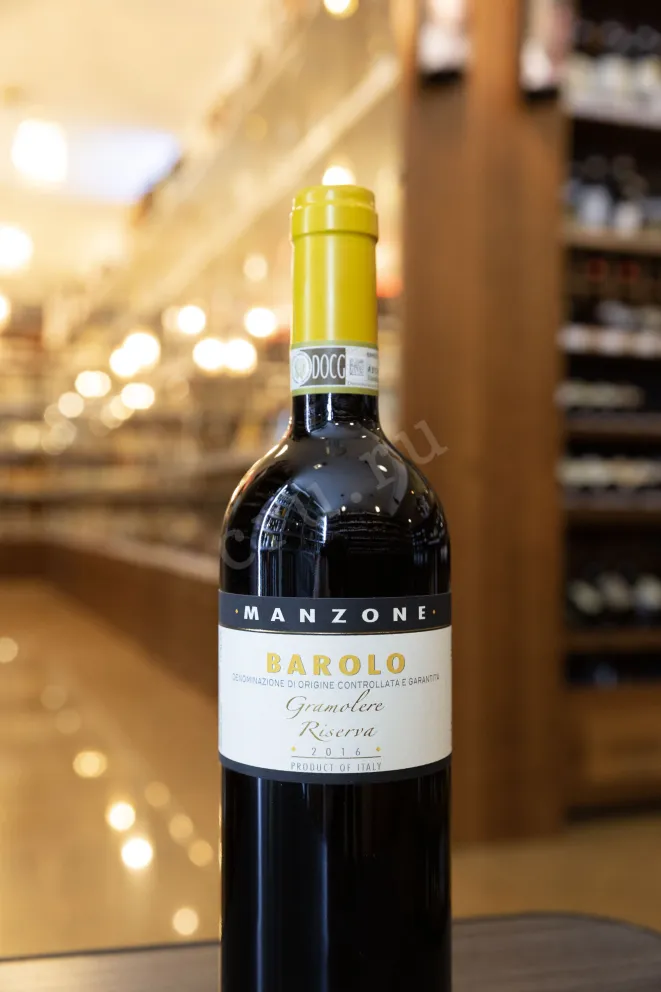 В магазине Крю Профи Manzone Gramolere Barolo  Riserva 2016 0.75 л