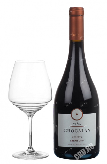 Вино Vina Chocalan Reserva Syrah 2016 0.75 л