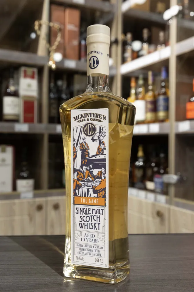 В магазине Крю Профи Mckintyres the Game 10 years Bourbon Barrel Edition 0.7 л
