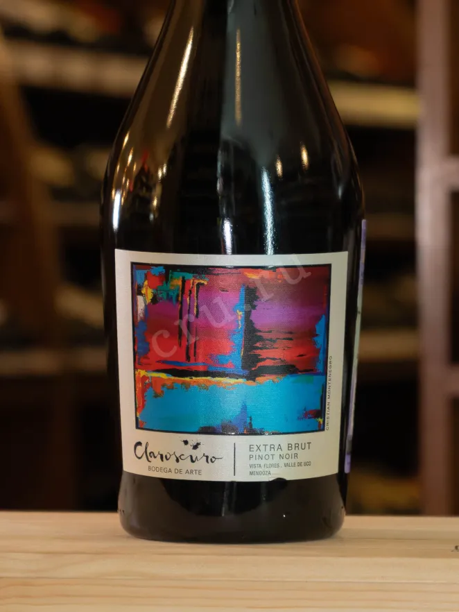 В магазине Крю Профи Claroscuro Extra Brut Pinot Noir 2022 0.75 л