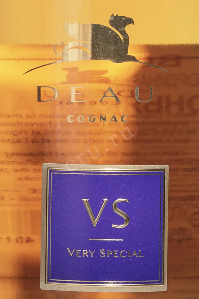 Этикетка Deau VS in gift box 0.7 л