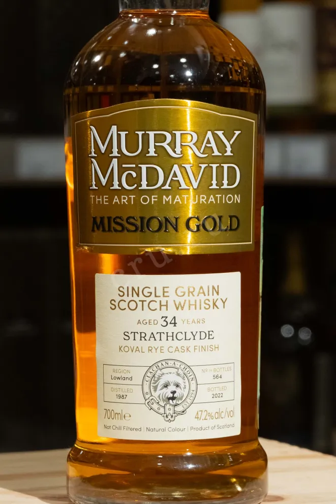 В магазине Крю Профи Murray McDavid Mission Gold Strathclyde 34 Years gift box 0.7 л