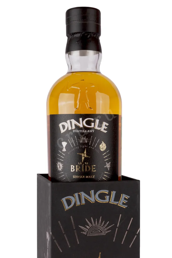 В подарочной коробке Dingle La Le Bride Single Malt 7 years Old in gift box 0.7 л