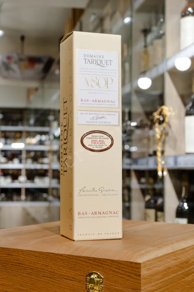 В магазине Крю Профи Chateau du Tariquet VSOP 0.7 л