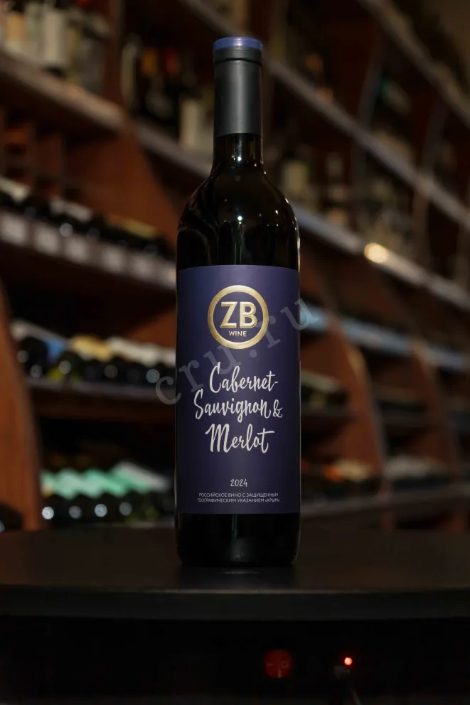 В магазине Крю Профи ZB Wine Cabernet Sauvignon & Merlot 2022 0.75 л