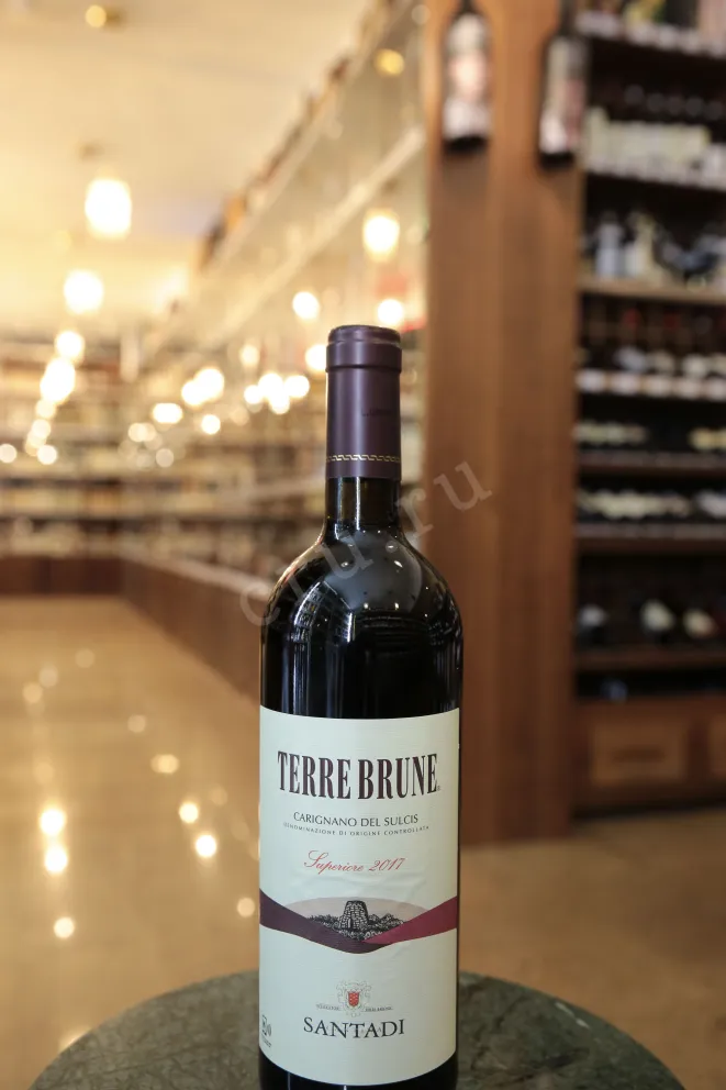 В магазине Крю Профи Terre Brune Carignano del Sulcis Superior 2017 0.75 л