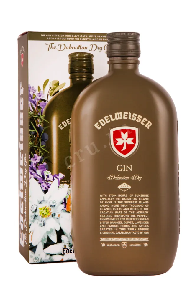 Джин Edelweisser Dalmatian Dry  0.7 л