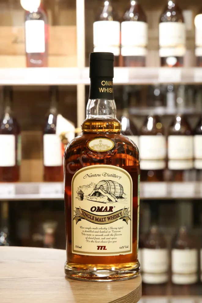 В магазине Крю Профи Omar Single Malt Cherry Type in tube 0.7 л