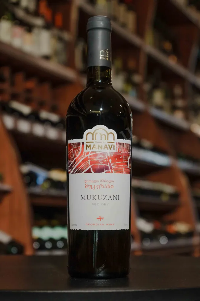 В магазине Крю Профи Mukuzani Chateau Manavi 2020 0.75 л