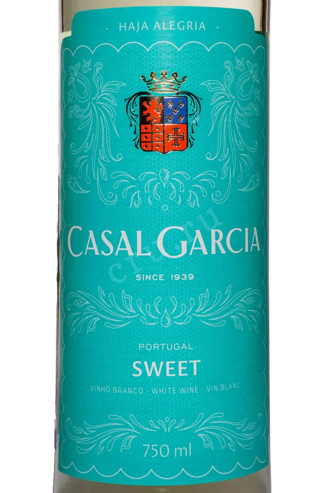 Этикетка Casal Garcia Sweet 2023 0.75 л