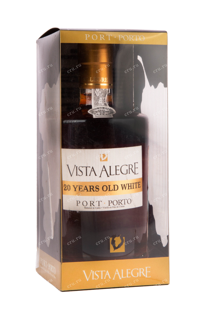 Бутылка в коробке портвейна Виста Алегре 20 лет Олд Уайт 0.5 л