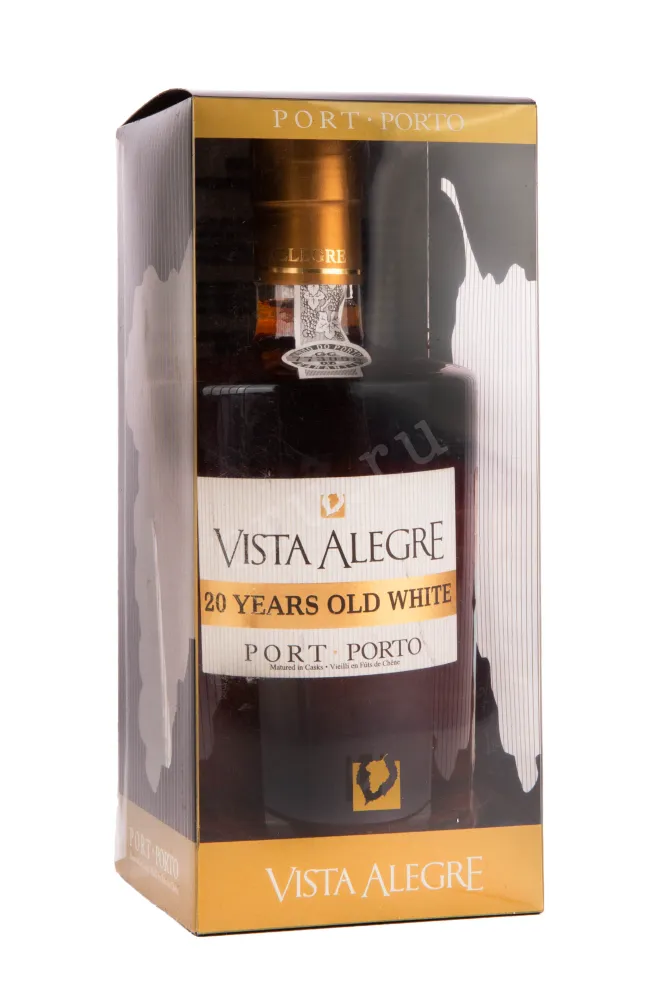 Бутылка в коробке портвейна Виста Алегре 20 лет Олд Уайт 0.5 л