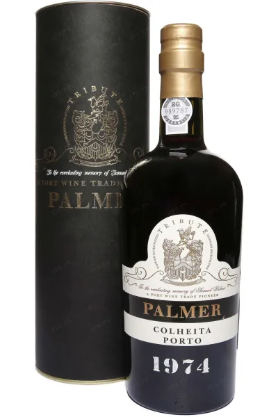 Портвейн Palmer Colheita Porto in tube 1974 0.75 л