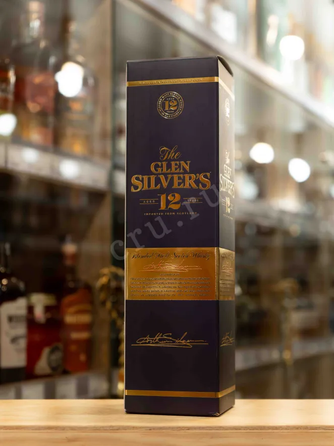В магазине Крю Профи Glen Silver's 12 Years old gift box 0.7 л