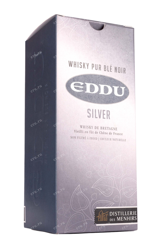 Виски Eddu Silver de Bretagne gift box  0.7 л
