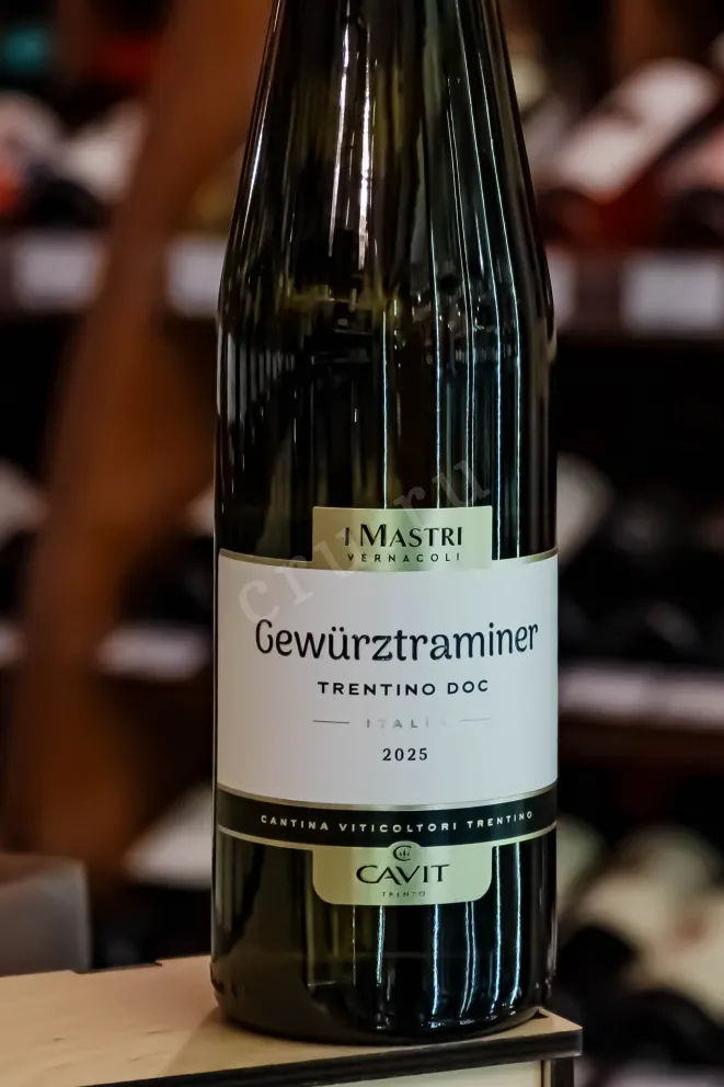 В магазине Крю Профи Mastri Vernacoli Gewurztraminer Trentino DOC 2023 0.75 л