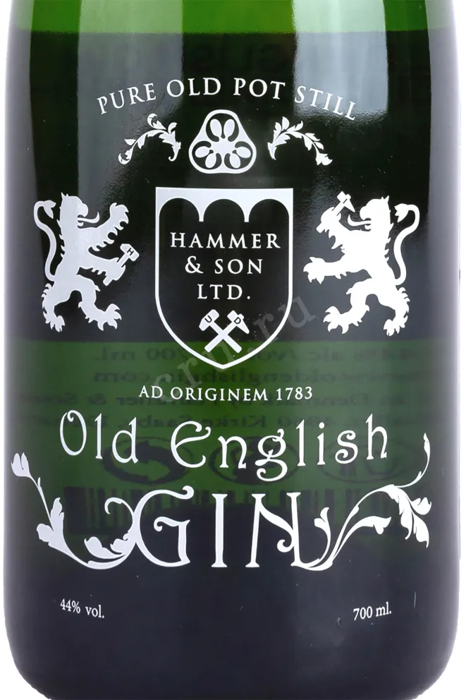 Этикетка Old English 0.7 л