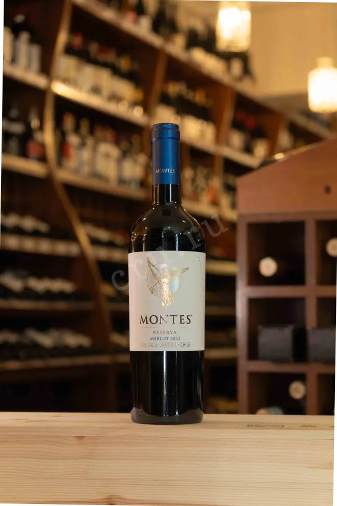В магазине Крю Профи Montes Reserva Merlot 2022 0.75 л