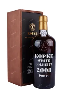 Портвейн Kopke Colheita White gift box 2008 0.75 л