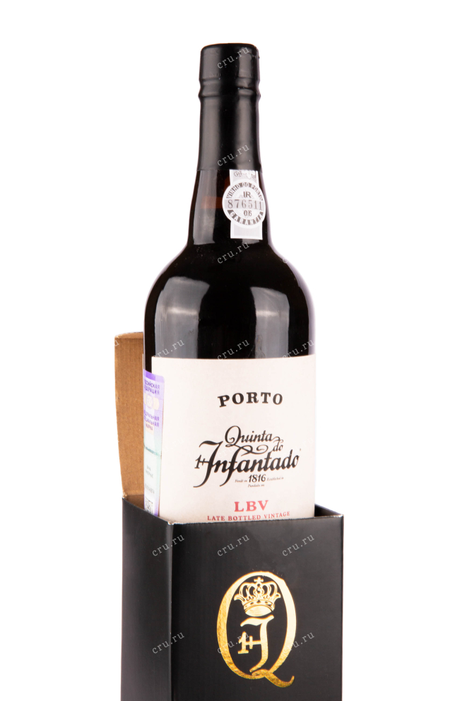 Бутылка в коробке портвейна Квинта До Инфантадо ЛБВ  2015 0.75 л