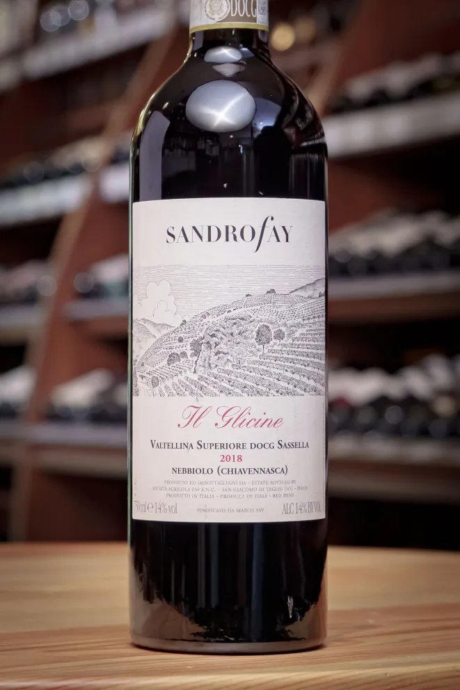 В магазине Крю Профи Sandro Fay Il Glicine Valtellina Superiore Sassella 2018 0.75 л