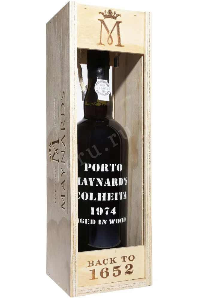 В деревянной коробке Maynard’s Colheita in wooden box 1974 0.75 л